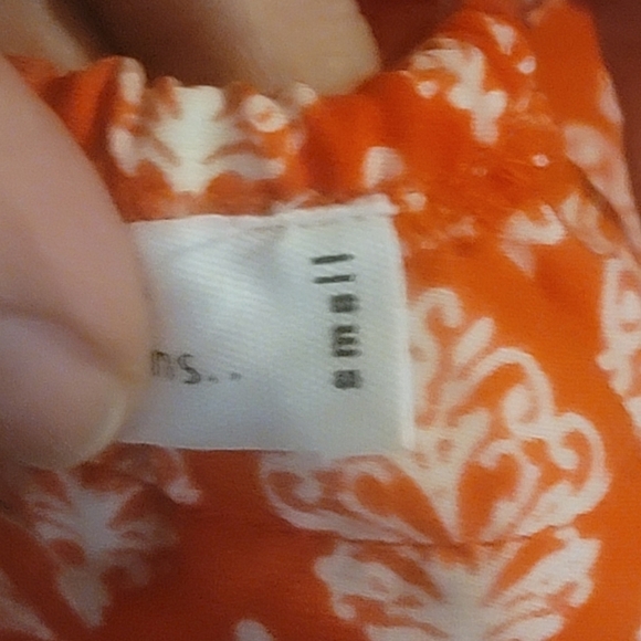 Love Tree Happens Tube Top halter Coral And White Size Small - Picture 4 of 5